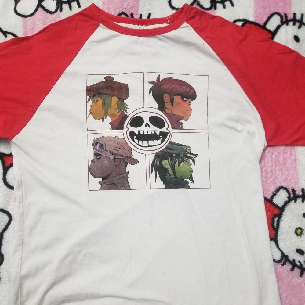 Gorillaz band long sleeved tshirt !